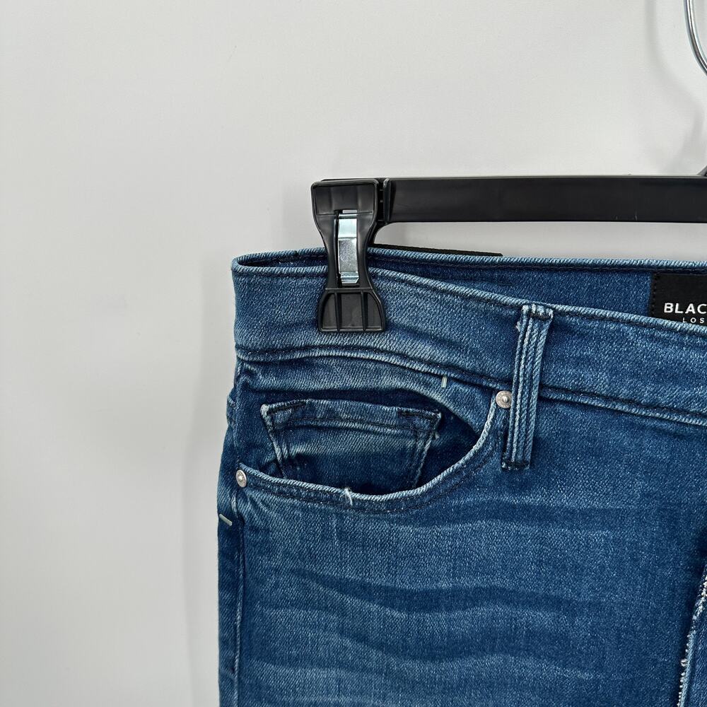 BLACK ORCHID NWT Carmen High Rise Ankle Fray Italian Skinny Denim Jean // 29 - Picture 3 of 11